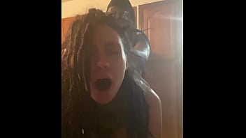 A stunning Latina with dreadlocks is dominated in the kitchen, receiving intense penetration